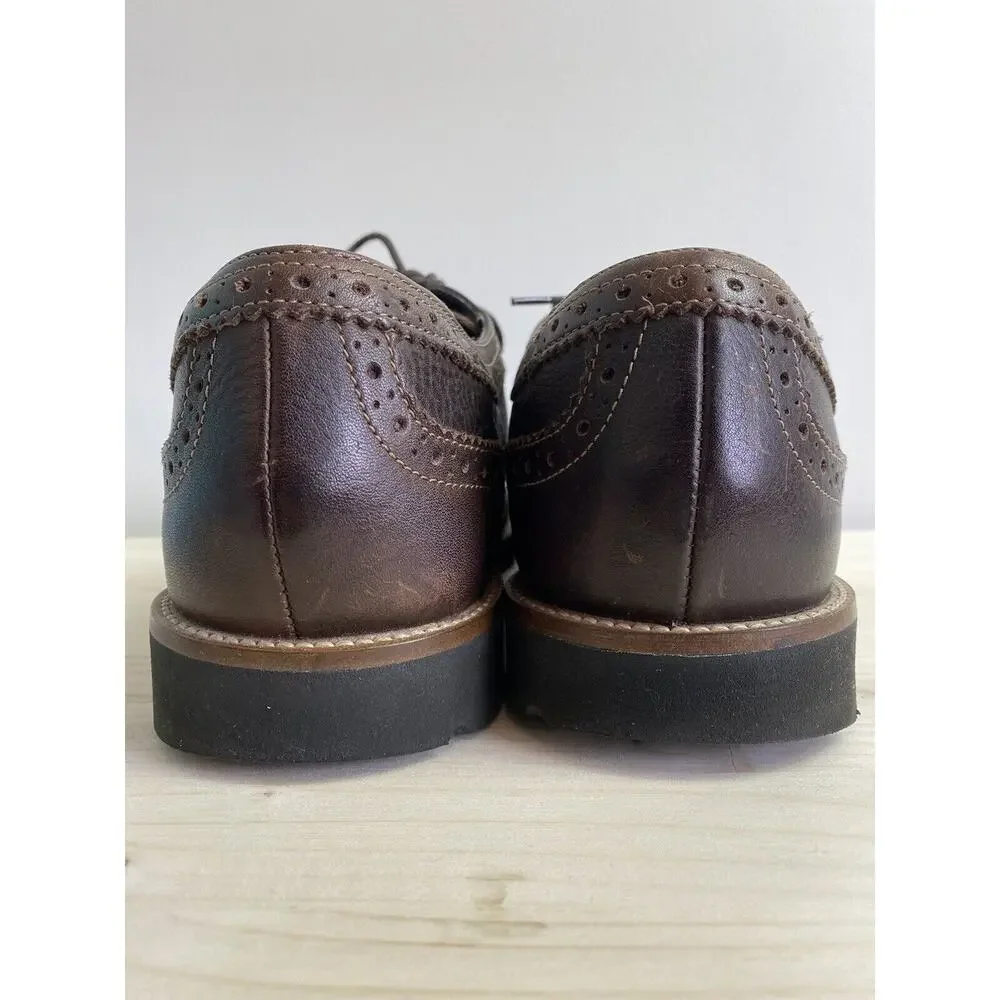 11 Rockport Adiprene By Adidas Leather Wingtip Oxford Dress Shoes